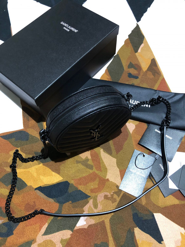 Y*L vinyle round camera bag