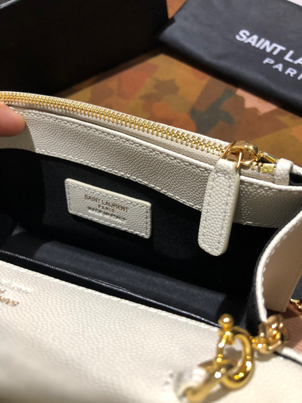 Y*L cassandre matelassÉ chain wallet
