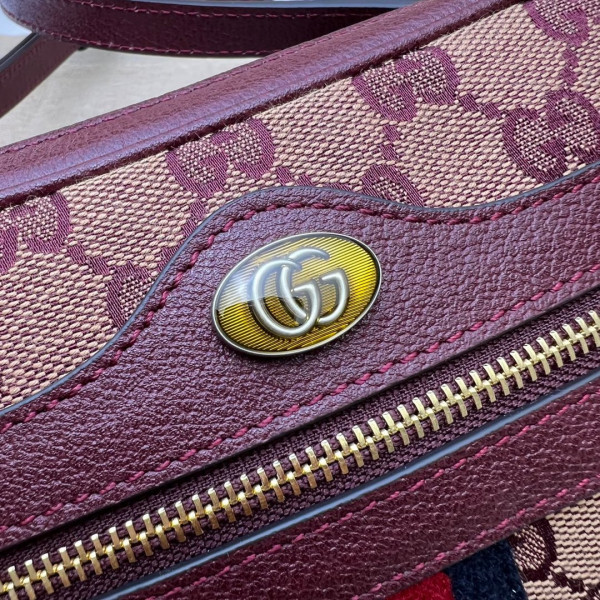 G*u*i ophidia suede mini bag