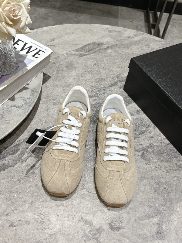 Pra*a montecarlo re-edition 2005 suede sneakers