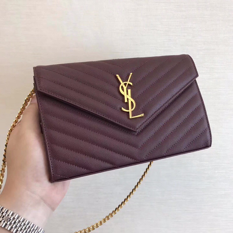 Y*L cassandre matelassÉ chain wallet