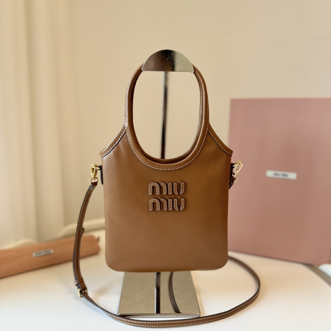 M*um*u ivy leather handbag mini